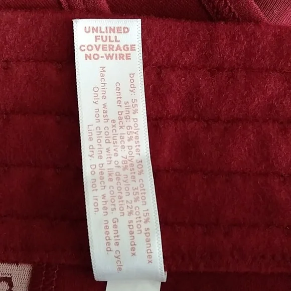 CACIQUE Bra Unlined full coverage No-Wire Women's Size 46DDD Marron - Picture 6 of 6